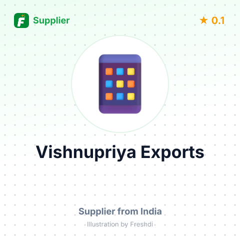 Vishnupriya Exports  – summary card, no photo uploaded yet