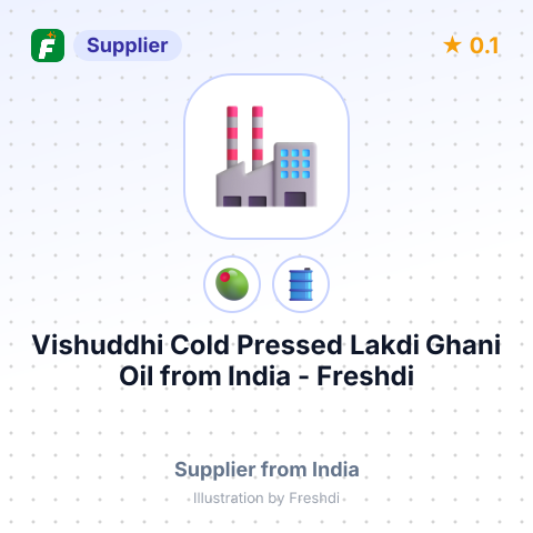 Vishuddhi Cold Pressed Lakdi Ghani Oil  – summary card, no photo uploaded yet