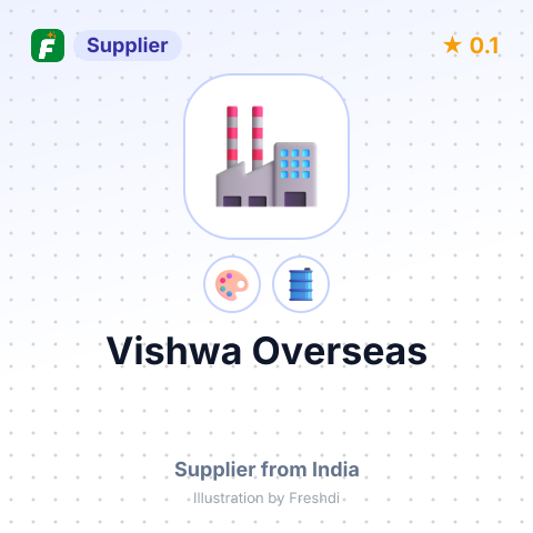 Vishwa Overseas  – summary card, no photo uploaded yet