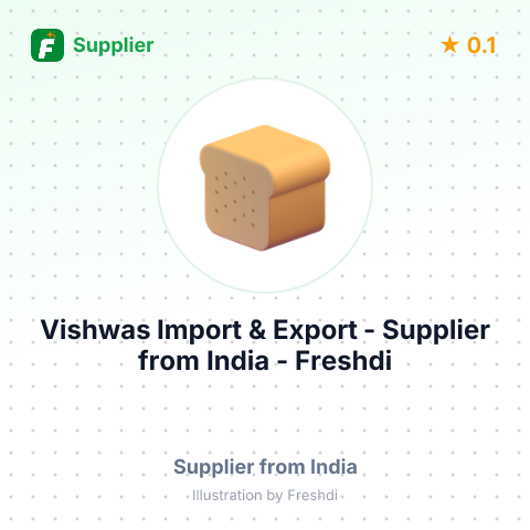 Vishwas Import & Export  – summary card, no photo uploaded yet