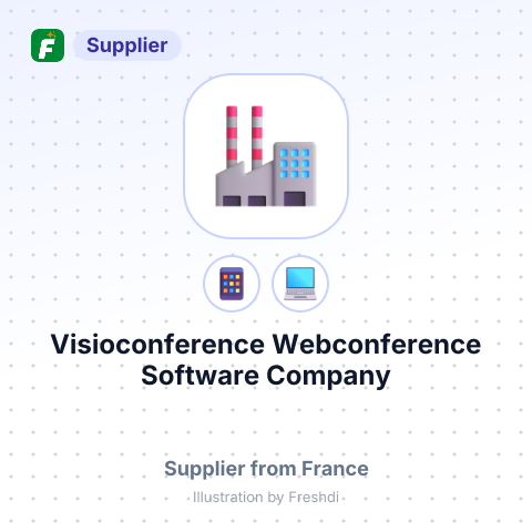 Visioconference Webconference Software Company – summary card, no photo uploaded yet