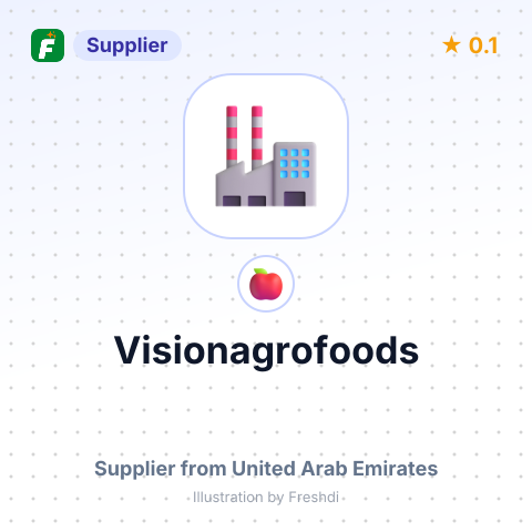 Visionagrofoods  – summary card, no photo uploaded yet