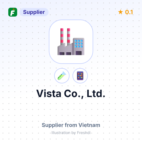 Vista Co., Ltd.  – summary card, no photo uploaded yet