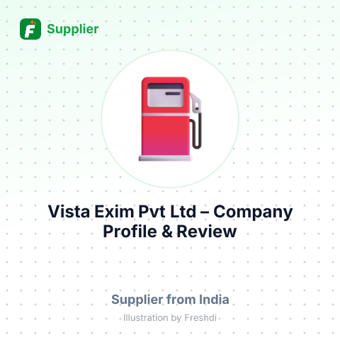 Vista Exim Pvt Ltd – summary card, no photo uploaded yet