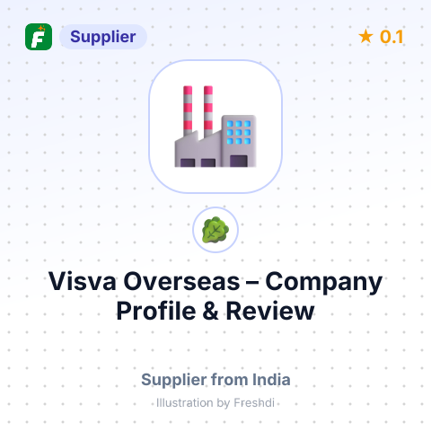 Visva Overseas – summary card, no photo uploaded yet