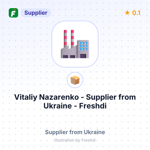 Vitaliy Nazarenko  – summary card, no photo uploaded yet