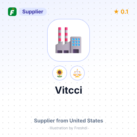 Vitcci  – summary card, no photo uploaded yet