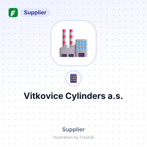 Vitkovice Cylinders a.s. – summary card, no photo uploaded yet
