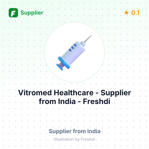 Vitromed Healthcare  – summary card, no photo uploaded yet