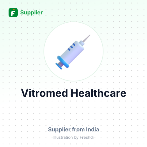 Vitromed Healthcare – summary card, no photo uploaded yet