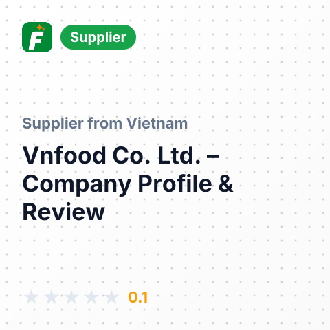 Vnfood Co., Ltd. – summary card, no photo uploaded yet