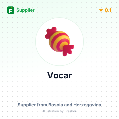 Vocar  – summary card, no photo uploaded yet