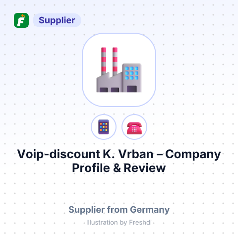 Voip-discount K. Vrban – summary card, no photo uploaded yet