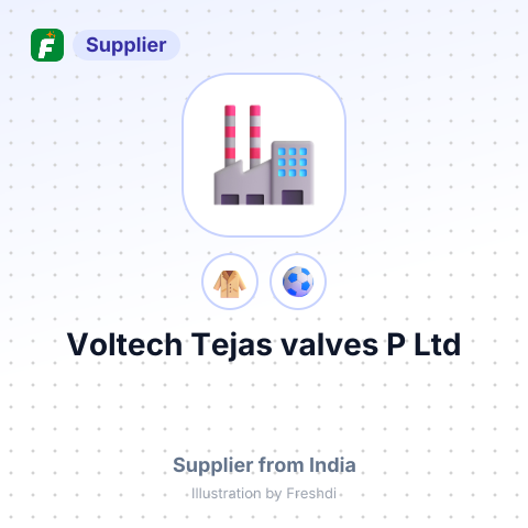 Voltech Tejas valves P Ltd – summary card, no photo uploaded yet
