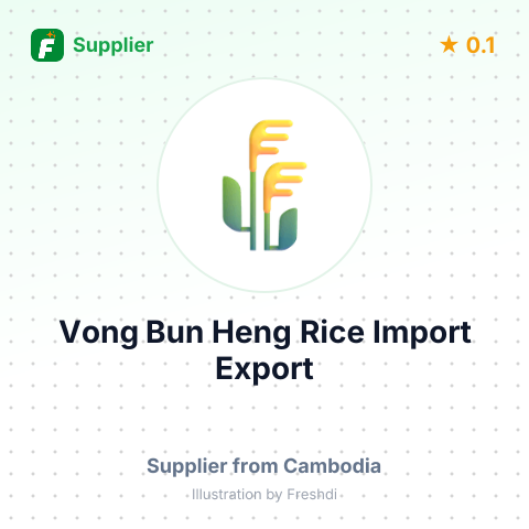 Vong Bun Heng Rice Import Export  – summary card, no photo uploaded yet