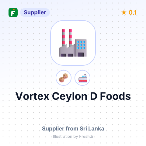 Vortex Ceylon D Foods  – summary card, no photo uploaded yet