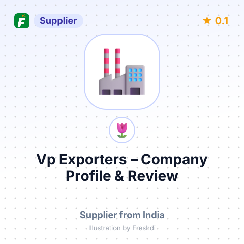 Vp Exporters – summary card, no photo uploaded yet