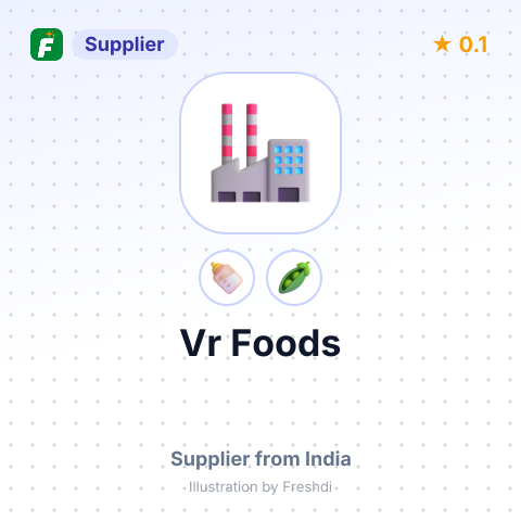 Vr Foods  – summary card, no photo uploaded yet