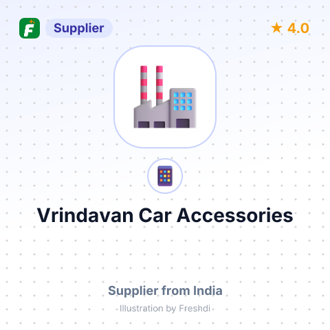 Vrindavan Car Accessories – summary card, no photo uploaded yet