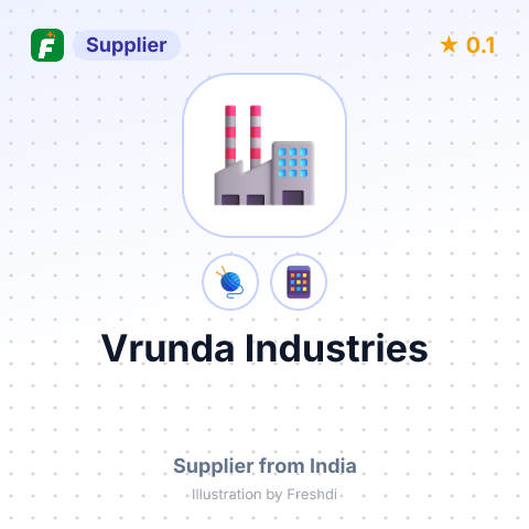 Vrunda Industries  – summary card, no photo uploaded yet