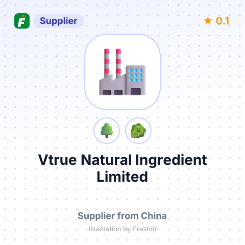 Vtrue Natural Ingredient Limited – summary card, no photo uploaded yet