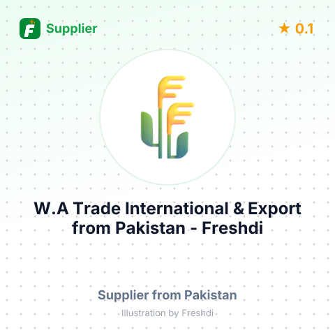 W.A Trade International & Export  – summary card, no photo uploaded yet