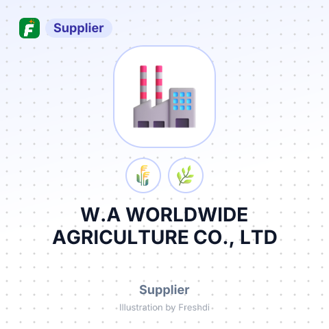 W.A WORLDWIDE AGRICULTURE CO., LTD – summary card, no photo uploaded yet