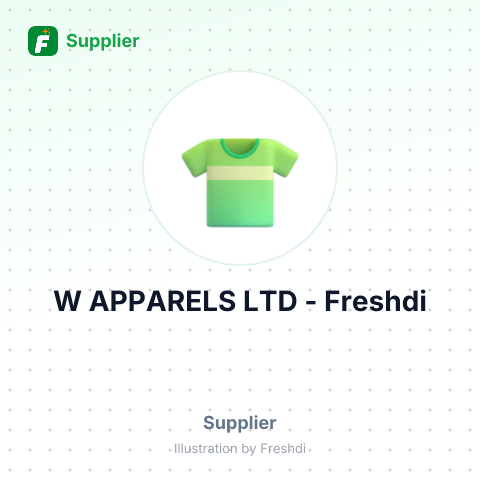 W APPARELS LTD – summary card, no photo uploaded yet