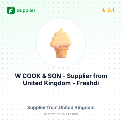 W COOK & SON – summary card, no photo uploaded yet