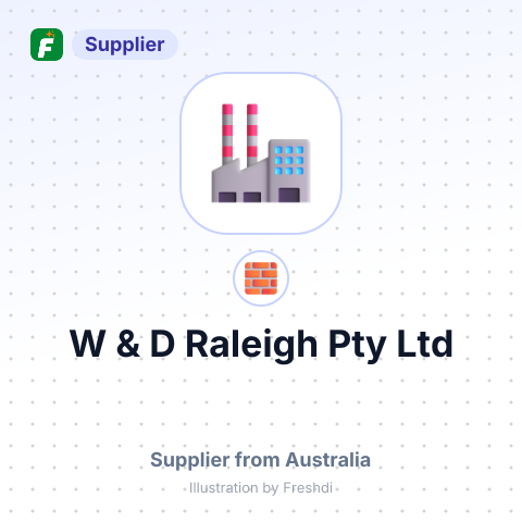 W & D Raleigh Pty Ltd – summary card, no photo uploaded yet