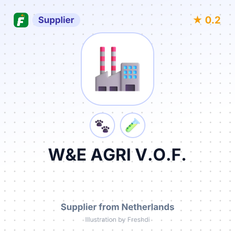 W&E AGRI V.O.F. – summary card, no photo uploaded yet