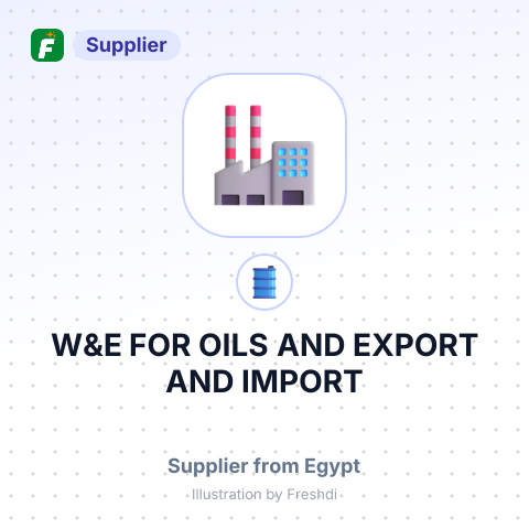 W&E FOR OILS AND EXPORT AND IMPORT – summary card, no photo uploaded yet
