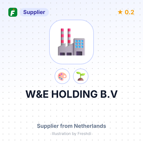 W&E HOLDING B.V – summary card, no photo uploaded yet