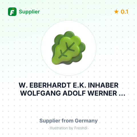 W. EBERHARDT E.K. INHABER WOLFGANG ADOLF WERNER EBERHARDT – summary card, no photo uploaded yet