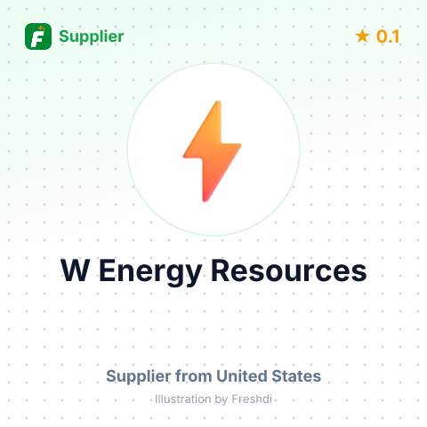 W Energy Resources  – summary card, no photo uploaded yet