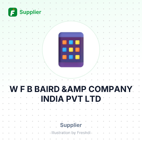 W F B BAIRD &AMP COMPANY INDIA PVT LTD – summary card, no photo uploaded yet