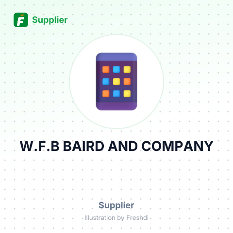 W.F.B BAIRD AND COMPANY – summary card, no photo uploaded yet