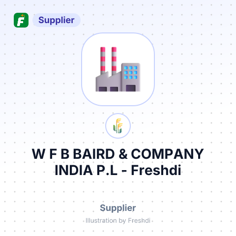 W F B BAIRD & COMPANY INDIA P.L – summary card, no photo uploaded yet