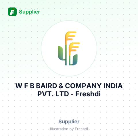 W F B BAIRD & COMPANY INDIA PVT. LTD – summary card, no photo uploaded yet