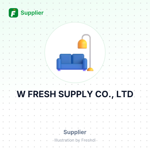 W FRESH SUPPLY CO., LTD – summary card, no photo uploaded yet
