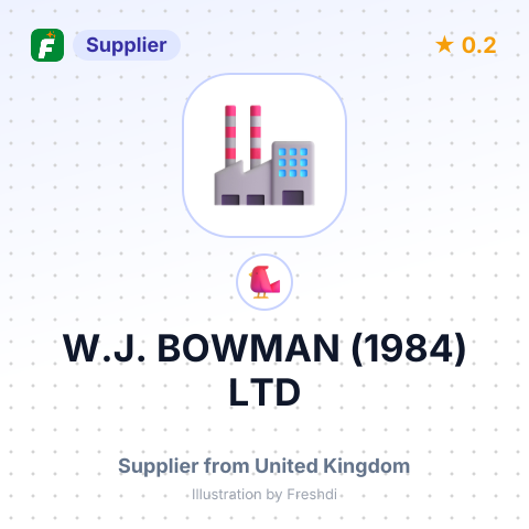 W.J. BOWMAN (1984) LTD – summary card, no photo uploaded yet