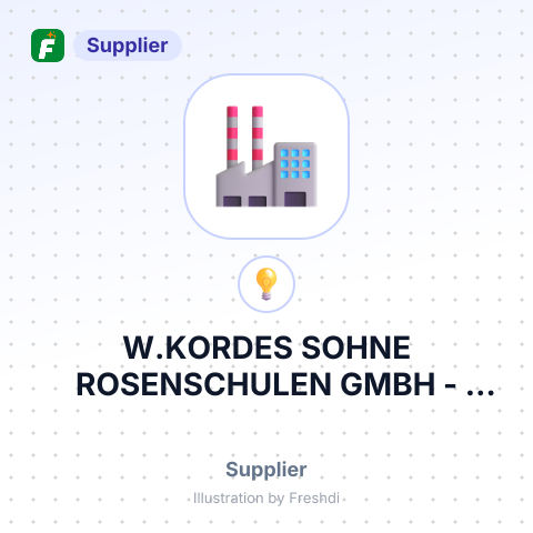 W.KORDES SOHNE ROSENSCHULEN GMBH – summary card, no photo uploaded yet