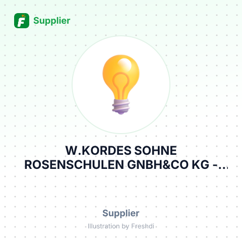 W.KORDES SOHNE ROSENSCHULEN GNBH&CO KG – summary card, no photo uploaded yet
