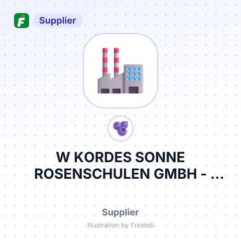 W KORDES SONNE ROSENSCHULEN GMBH – summary card, no photo uploaded yet