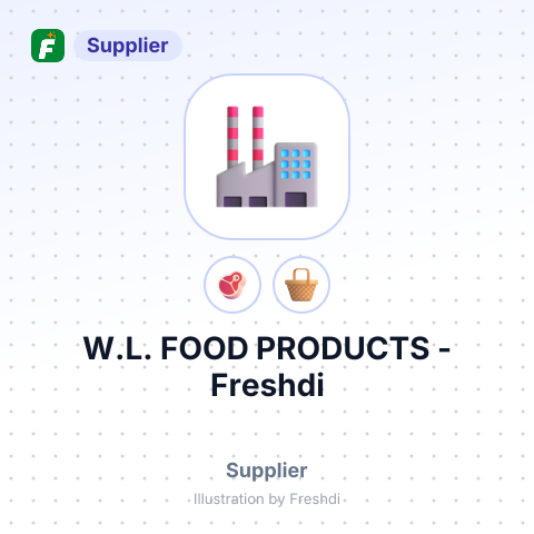 W.L. FOOD PRODUCTS – summary card, no photo uploaded yet