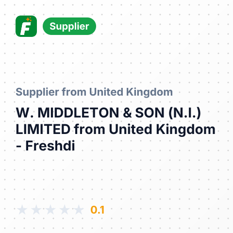 W. MIDDLETON & SON (N.I.) LIMITED – summary card, no photo uploaded yet