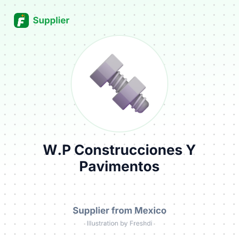 W.P Construcciones Y Pavimentos – summary card, no photo uploaded yet