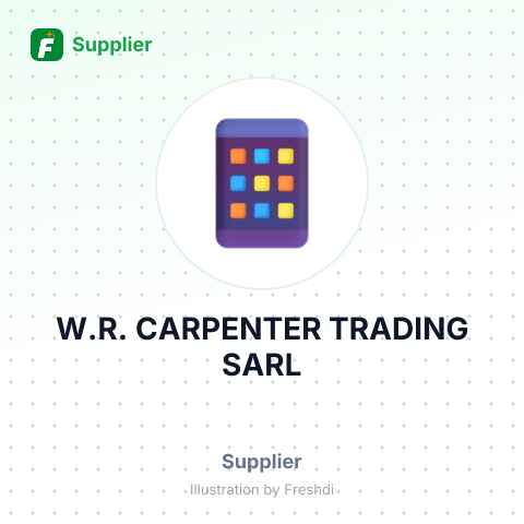 W.R. CARPENTER TRADING SARL – summary card, no photo uploaded yet