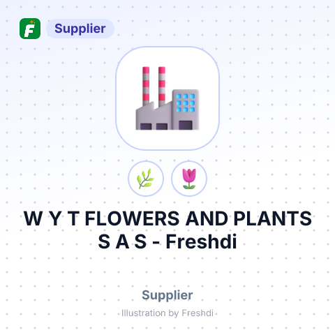 W Y T FLOWERS AND PLANTS S A S – summary card, no photo uploaded yet