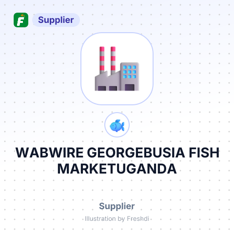 WABWIRE GEORGEBUSIA FISH MARKETUGANDA – summary card, no photo uploaded yet